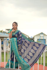 Art Silk Saree in Blue
