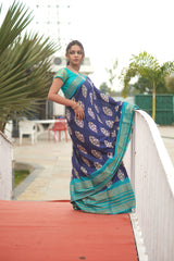 Art Silk Saree in Blue