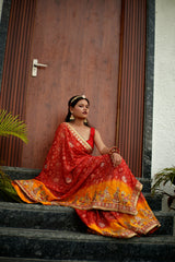 Bollywood Chunari Georgette Saree