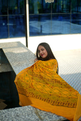 Marsh Mello Georgette Saree