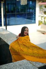 Marsh Mello Georgette Saree