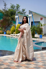 Bollywood Off-white Saree
