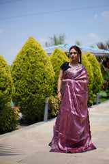 Black Stone Saree