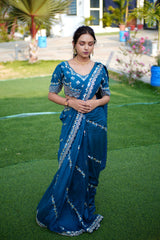 Tomoato Soft Georgette Saree