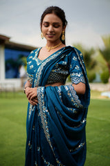 Tomoato Soft Georgette Saree