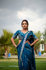 Tomoato Soft Georgette Saree