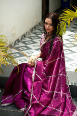 Jeniffer Mix Satin Saree