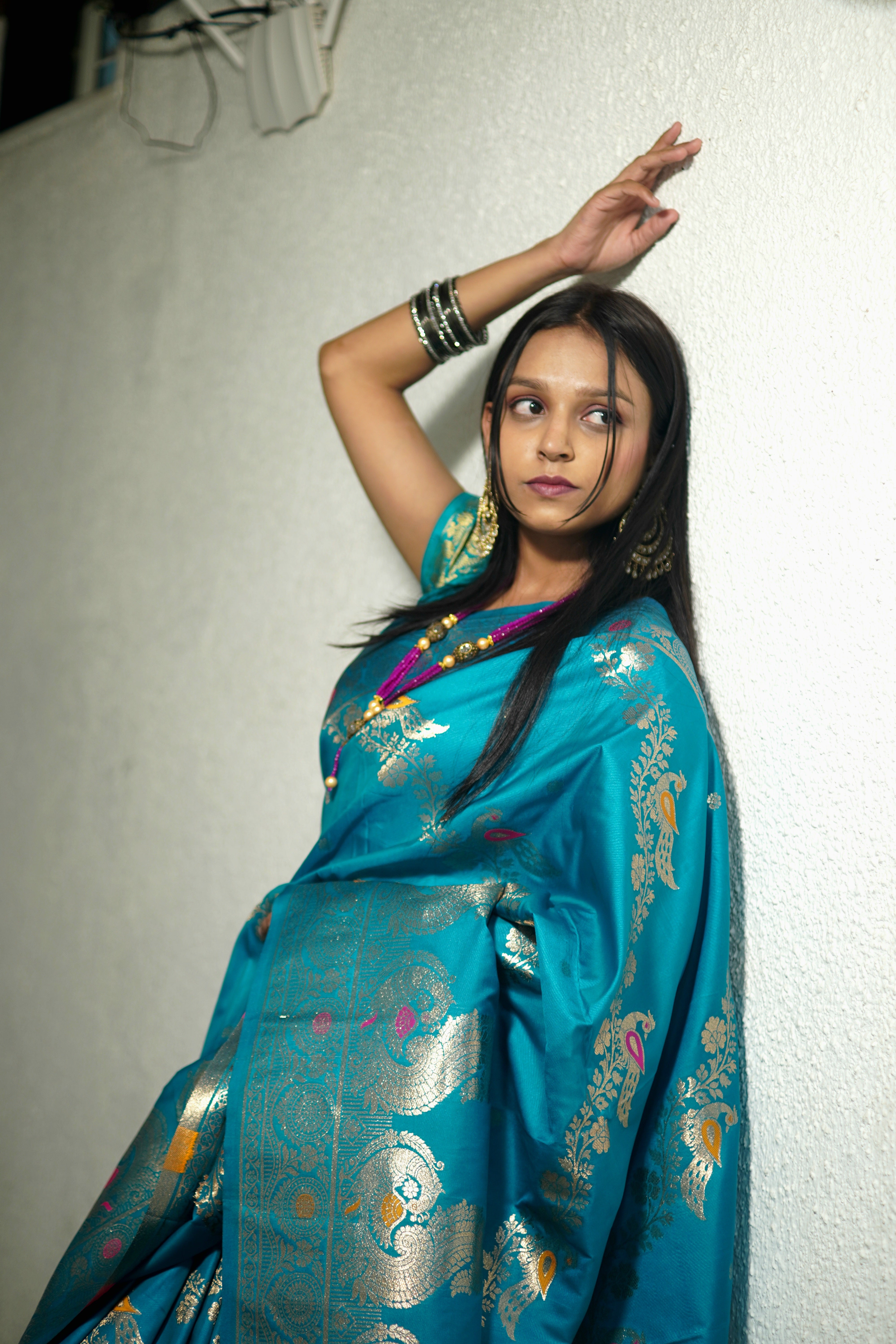 Peacock Soft Silk Saree