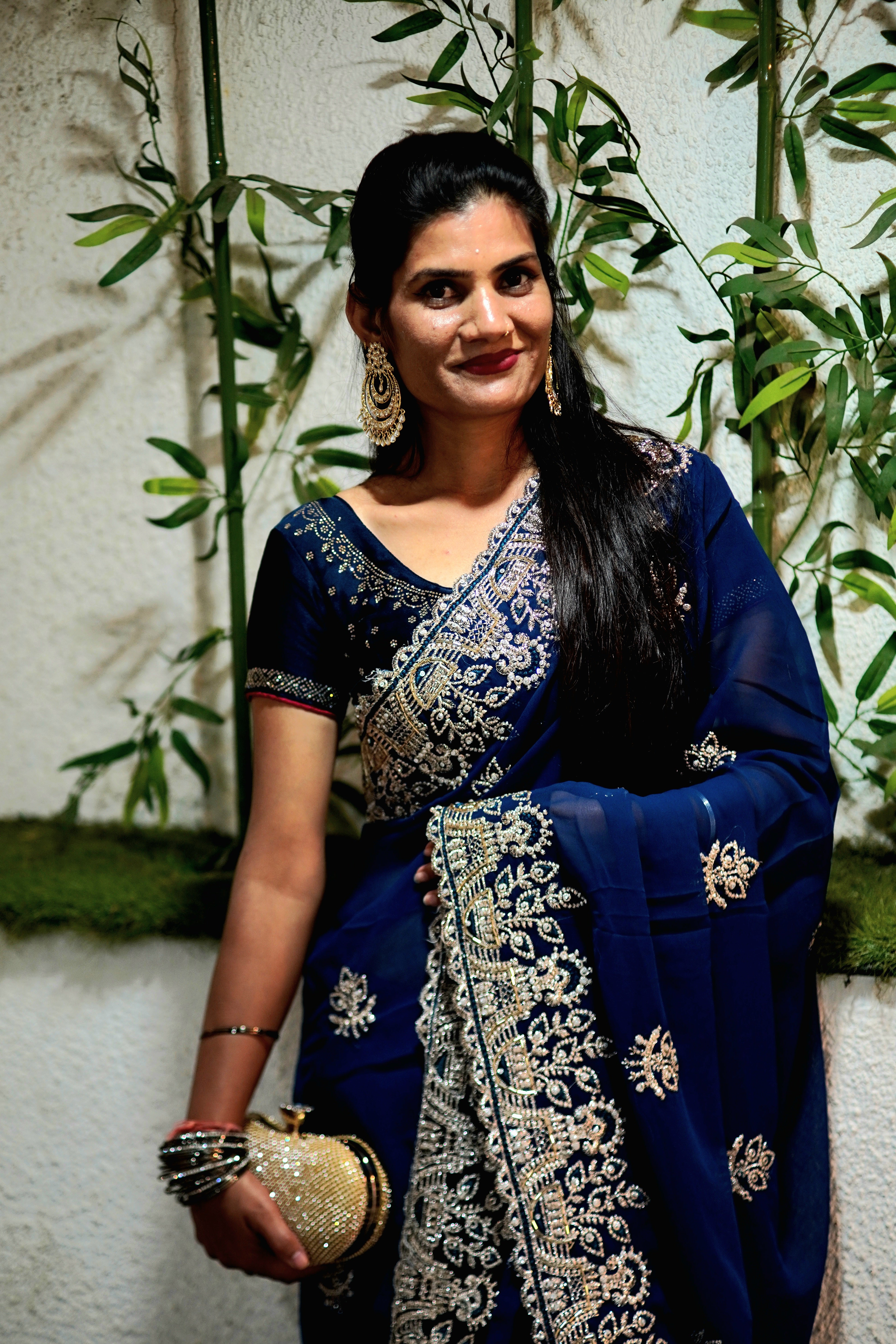 Kas Sujala Mix Satin Saree