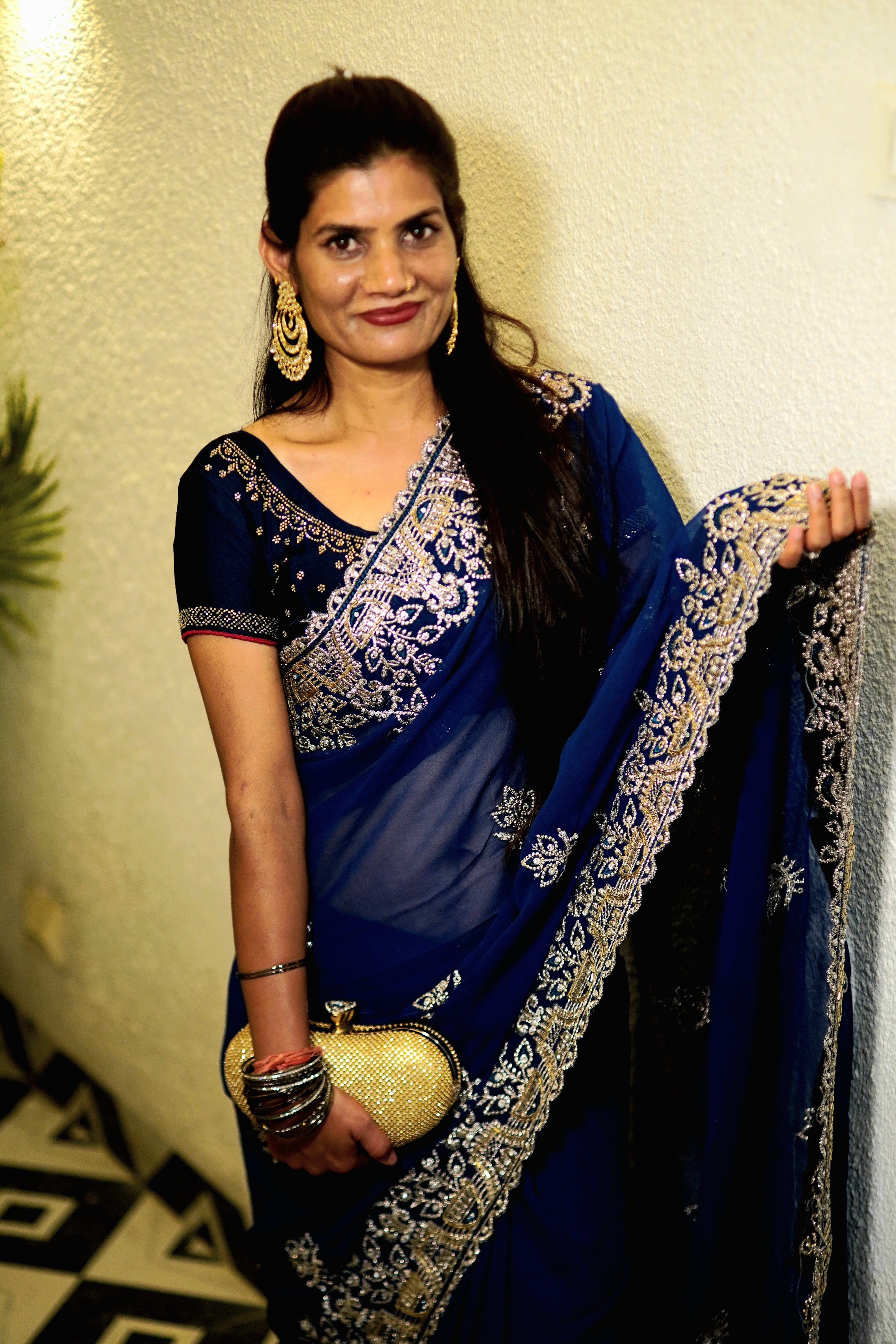 Kas Sujala Mix Satin Saree