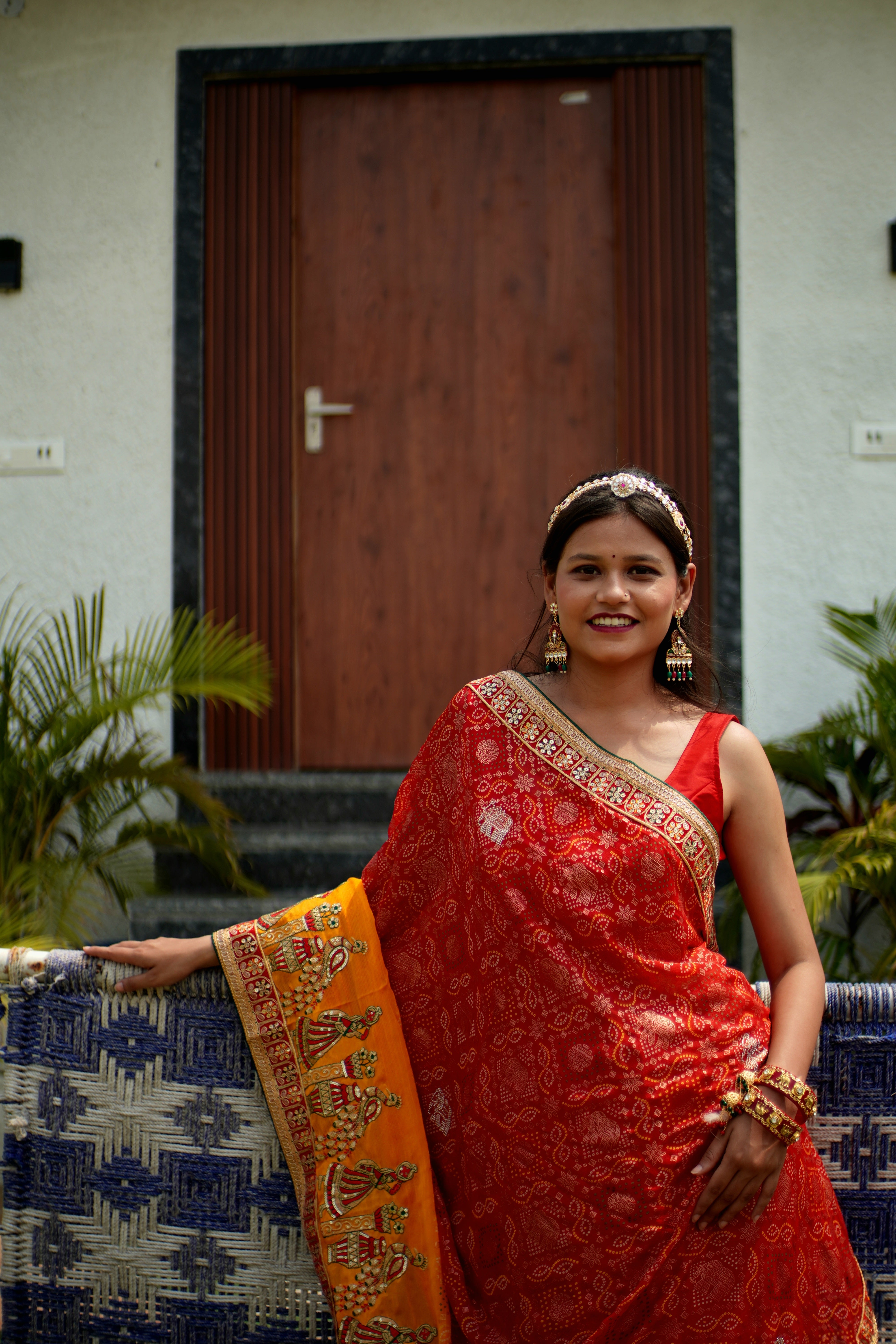 Bollywood Chunari Georgette Saree