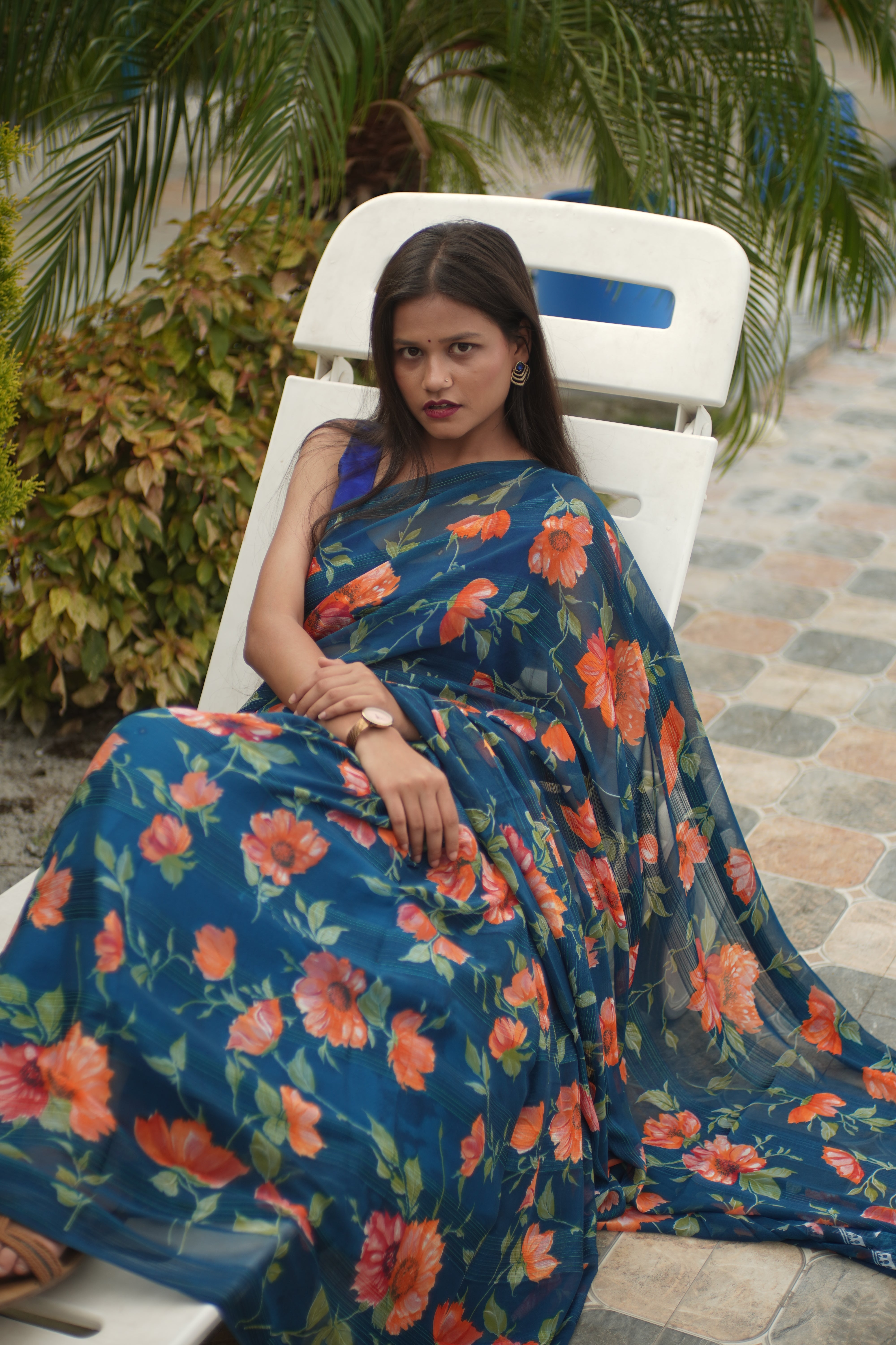 Hotstar Synthetic Saree