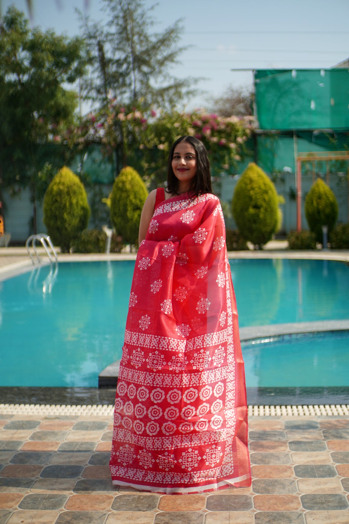 Rangoli Cotton Saree