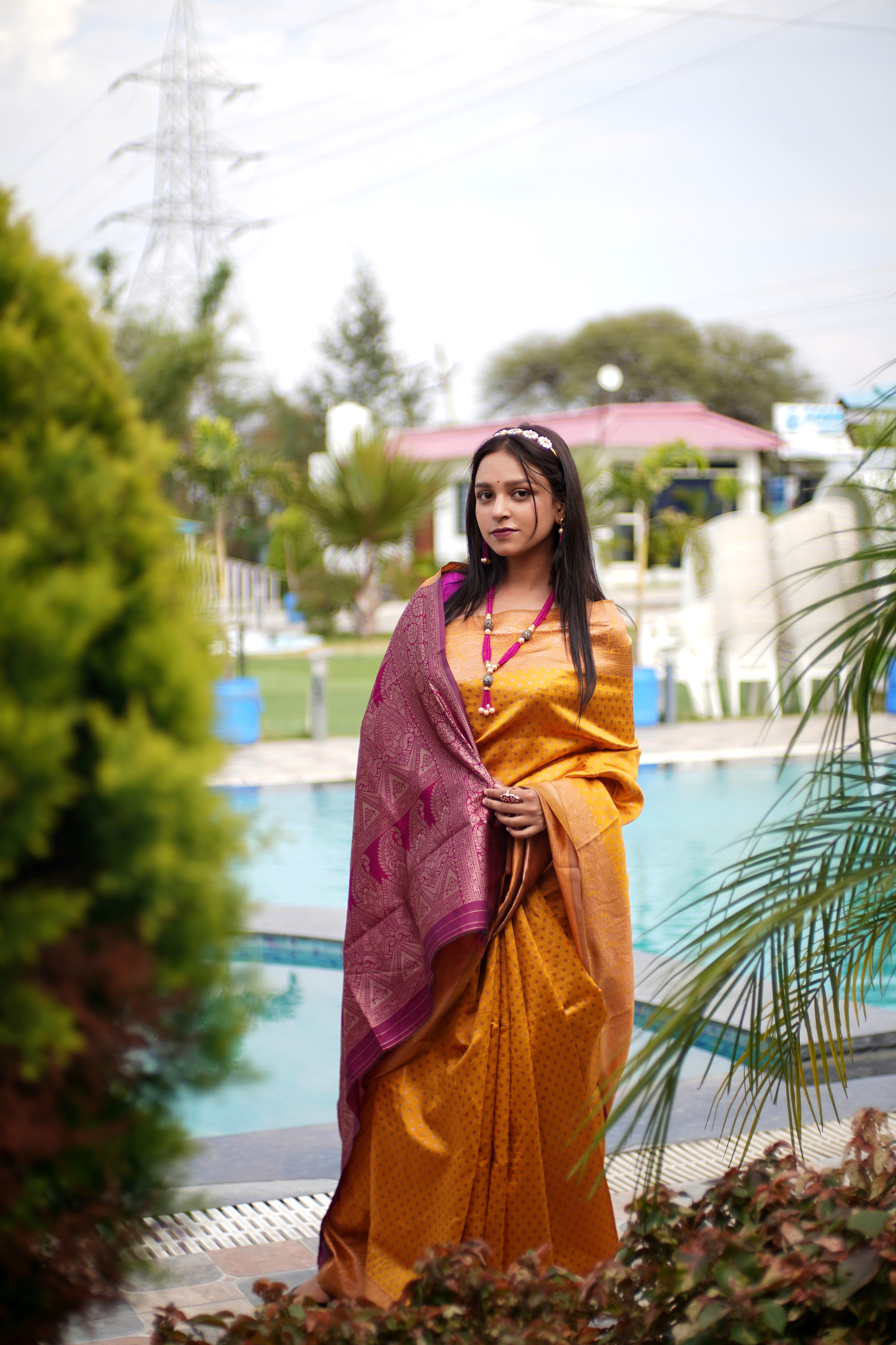 Lichi Silk Saree