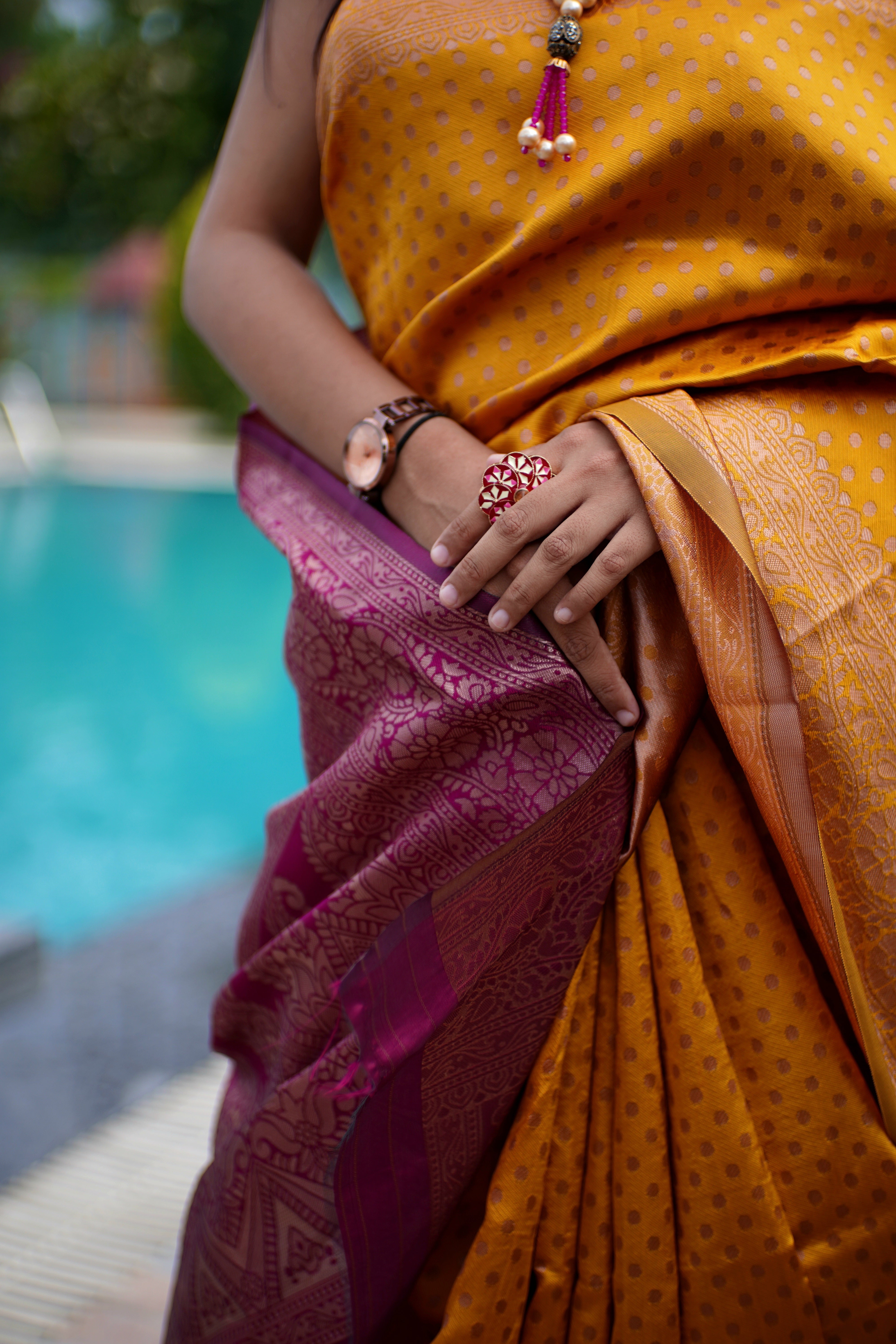 Lichi Silk Saree