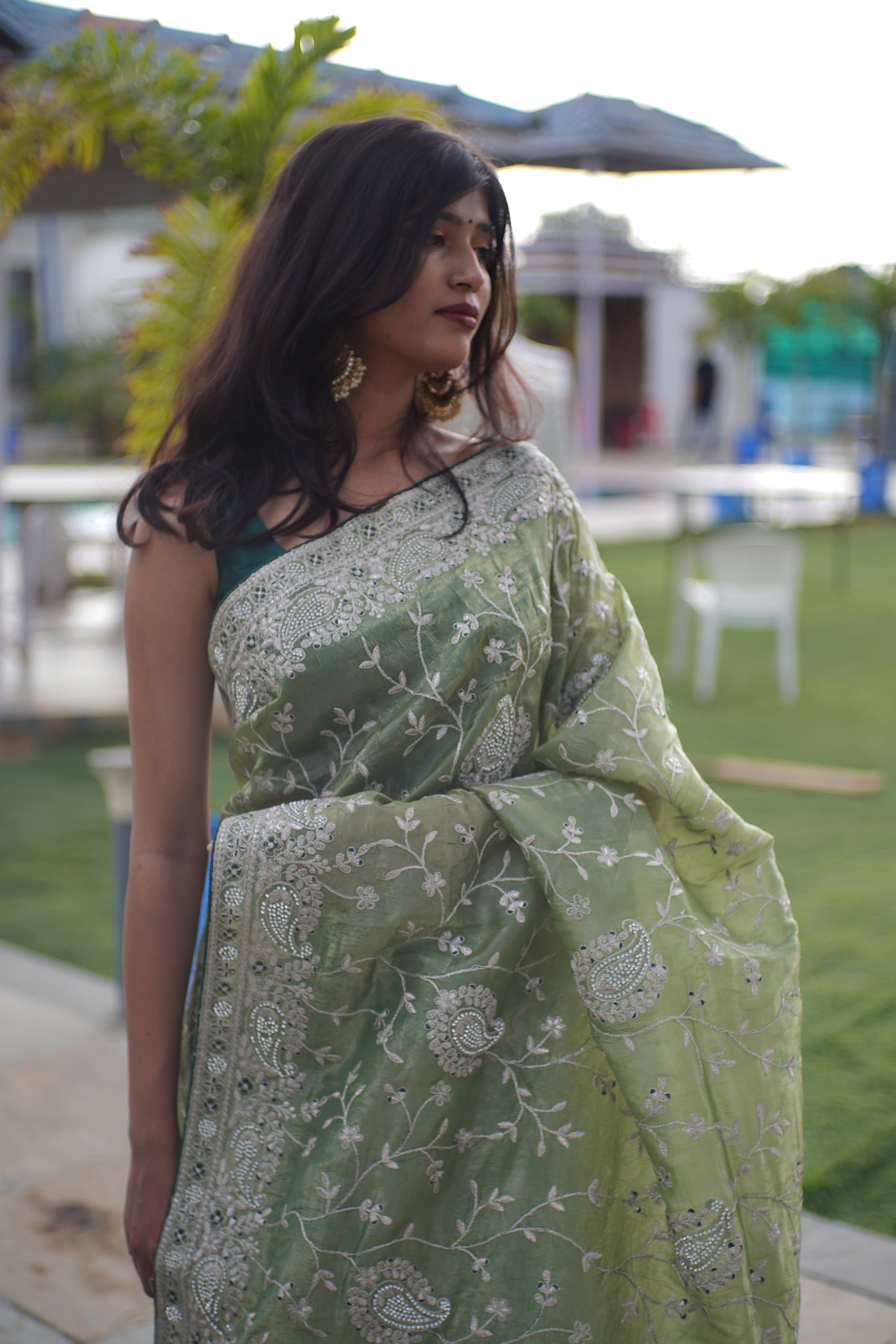Fancy Jari Saree