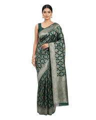 Chaukdi Mix Cotton Saree